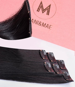 PU Combination Set | 4 x Double Clip + 2 x Single Clip | Mani & Mae